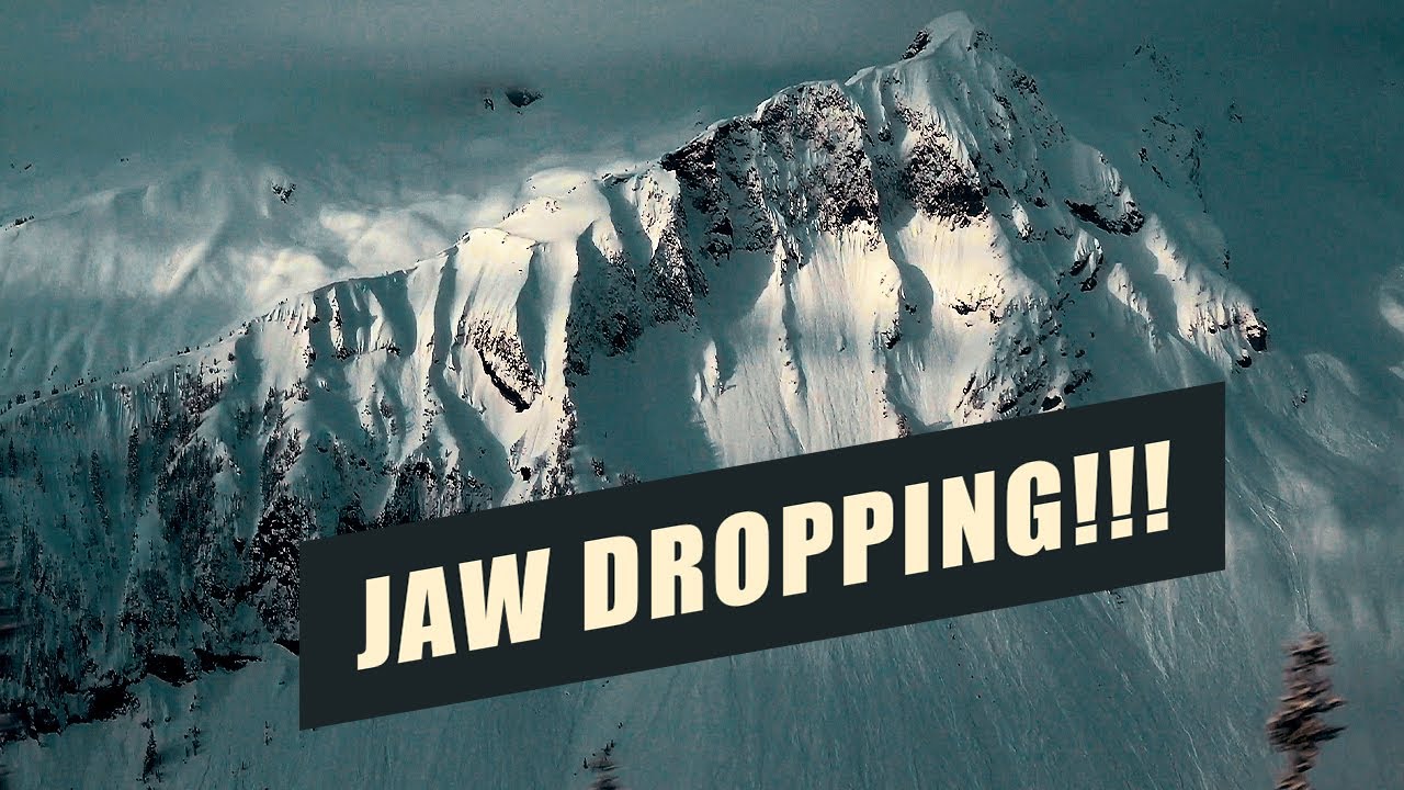 Epic Cinematic Snowmobile FreeRide on Deep Snowy Mountains