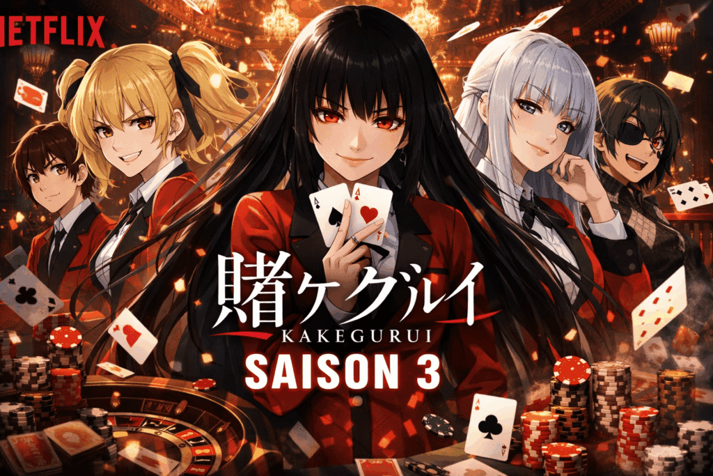 Kakegurui Saison 3 : Pourquoi l'anime de Netflix prend-il autant de temps ?