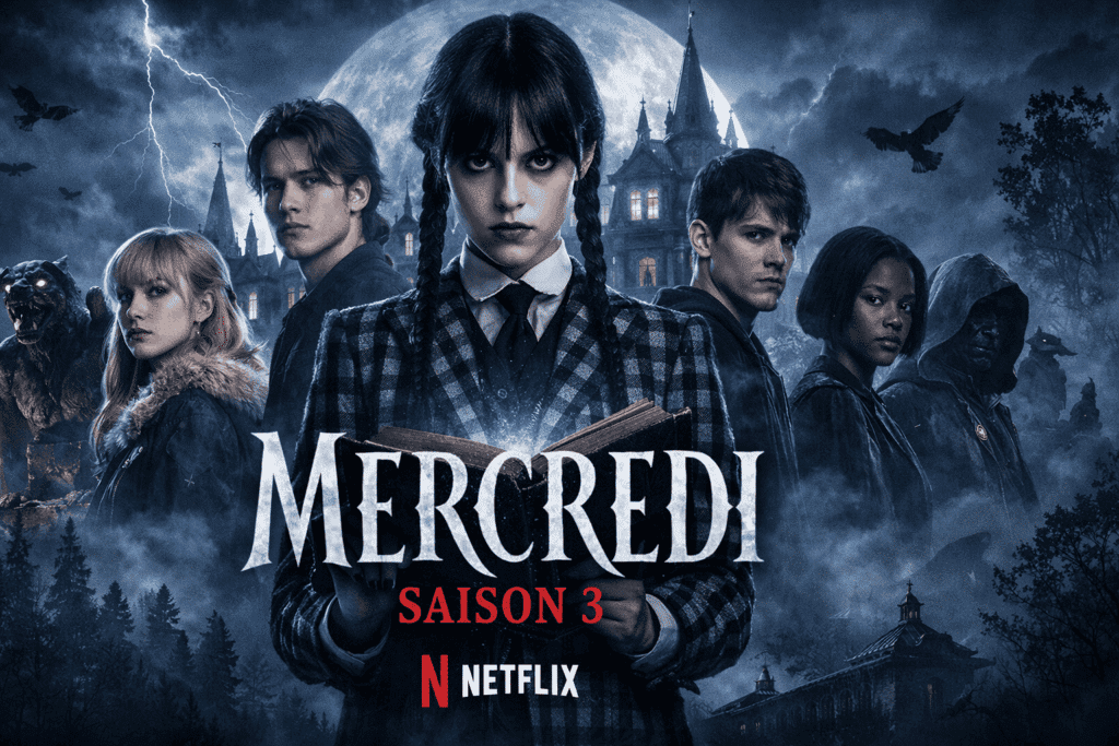 Netflix confirme le tournage de Mercredi saison 3 : tout ce qu'il faut savoir