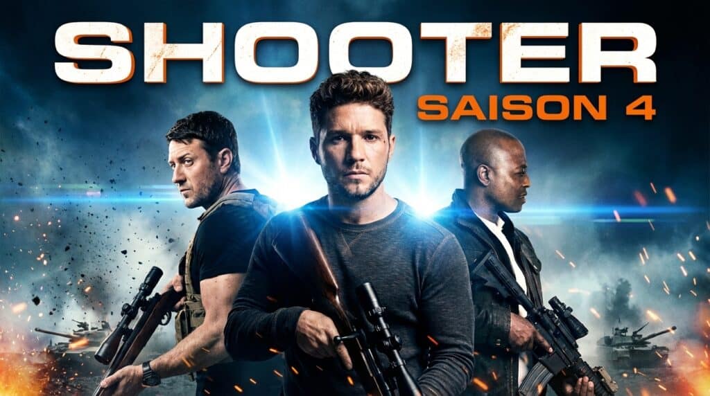 Quelle est la date de sortie officielle de Shooter Saison 4 ?
