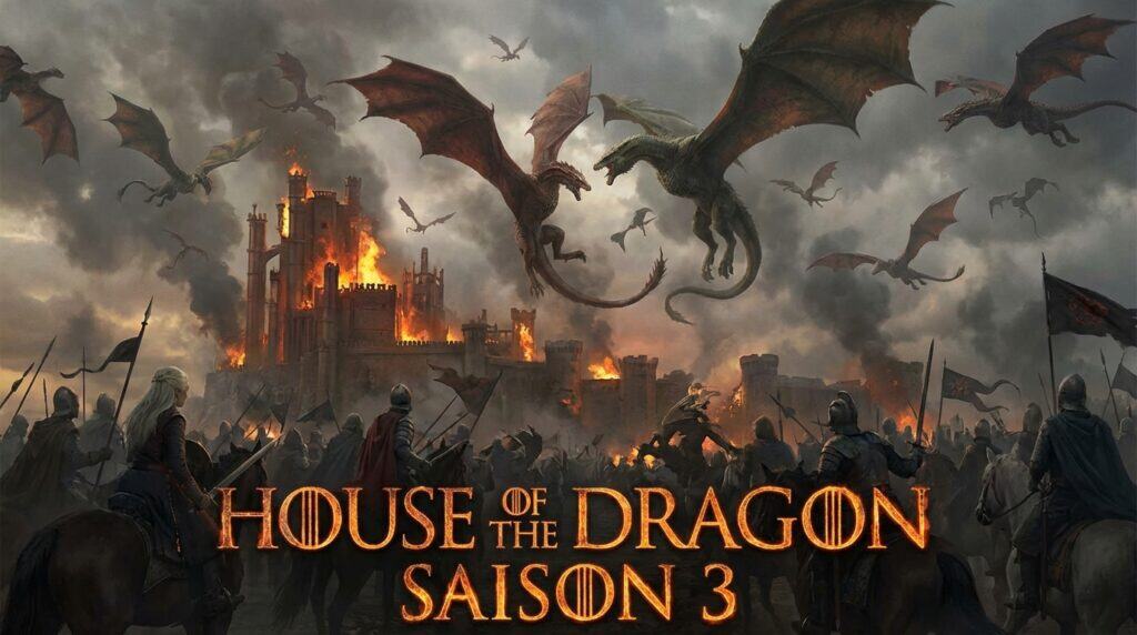 Quand la saison 3 de House of the Dragon sera-t-elle officiellement diffusée ?