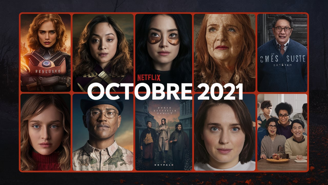 Voici tout ce qui arrivera sur Netflix les séries au mois d'octobre 2021