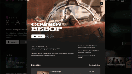 Cowboy Bebop annulé par Netflix après une saison