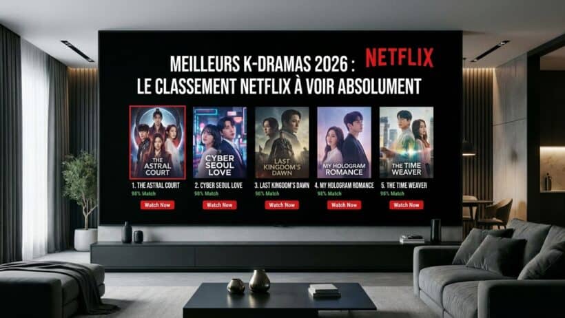 Meilleurs K-dramas 2026 : Le classement Netflix à voir absolument
