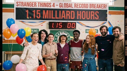 Stranger Things 4 : Le milliard d'heures atteint, un record absolu ?