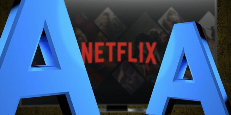 Fonctionnalité de changement de taille pour les sous-titres de Netflix