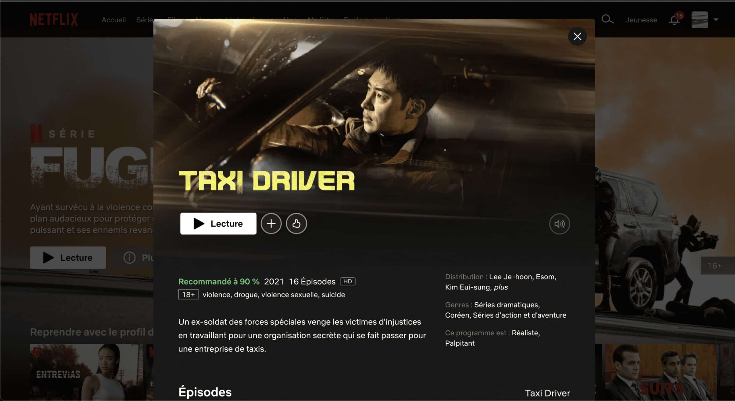 Taxi Driver K-drama Netflix