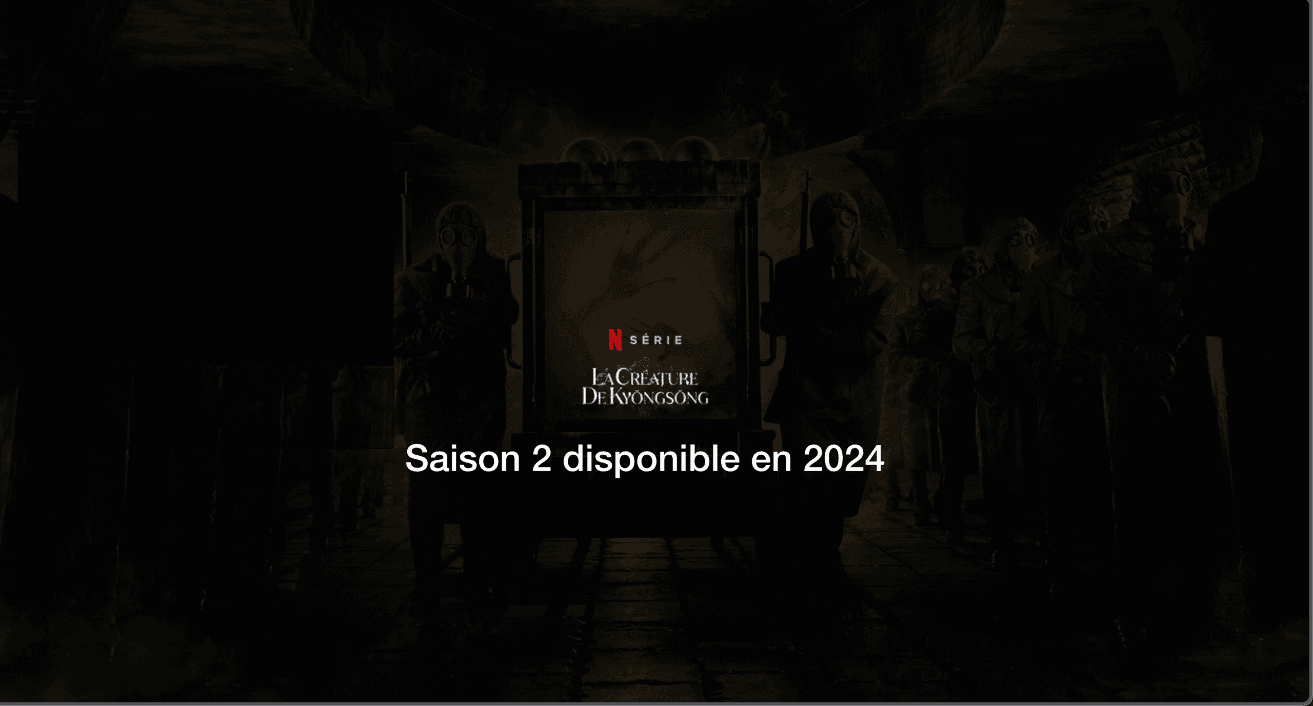 La saison 2 de La Créature de Kyŏngsŏng confirmé par Netflix