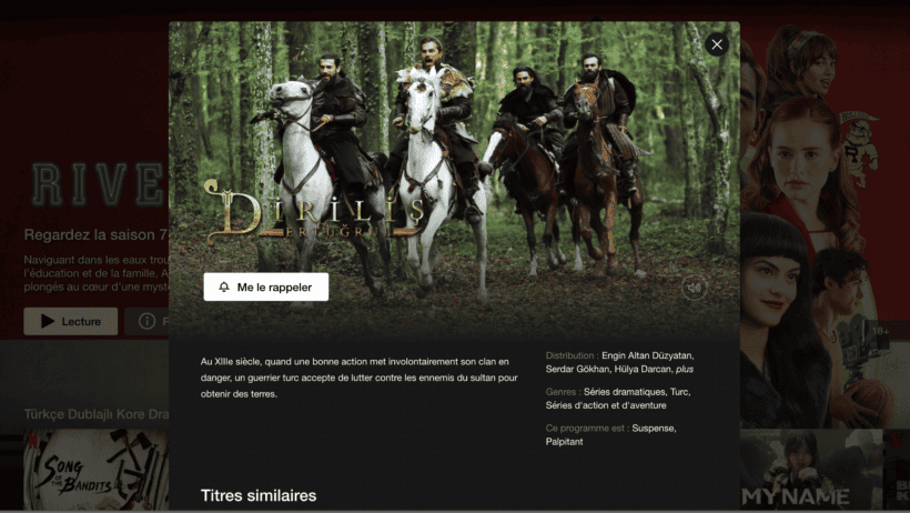 Comment regarder Diriliş Ertuğrul les 5 saisons en vostfr