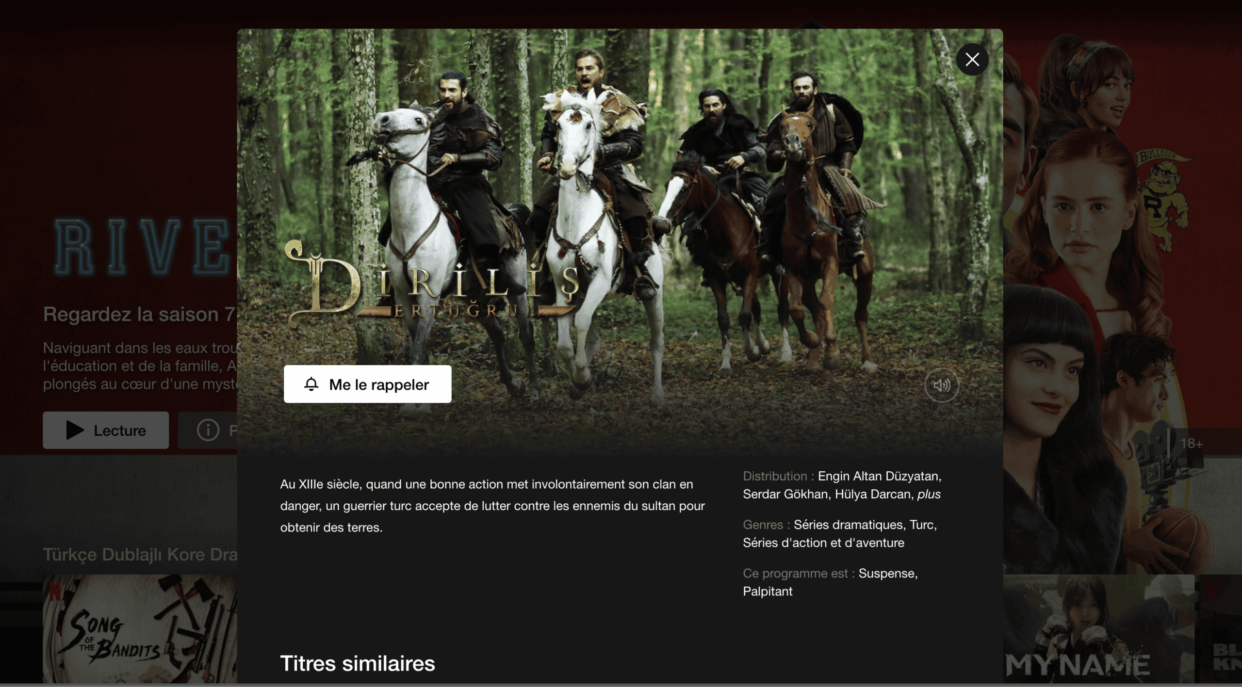 Comment regarder Diriliş Ertuğrul les 5 saisons en vostfr