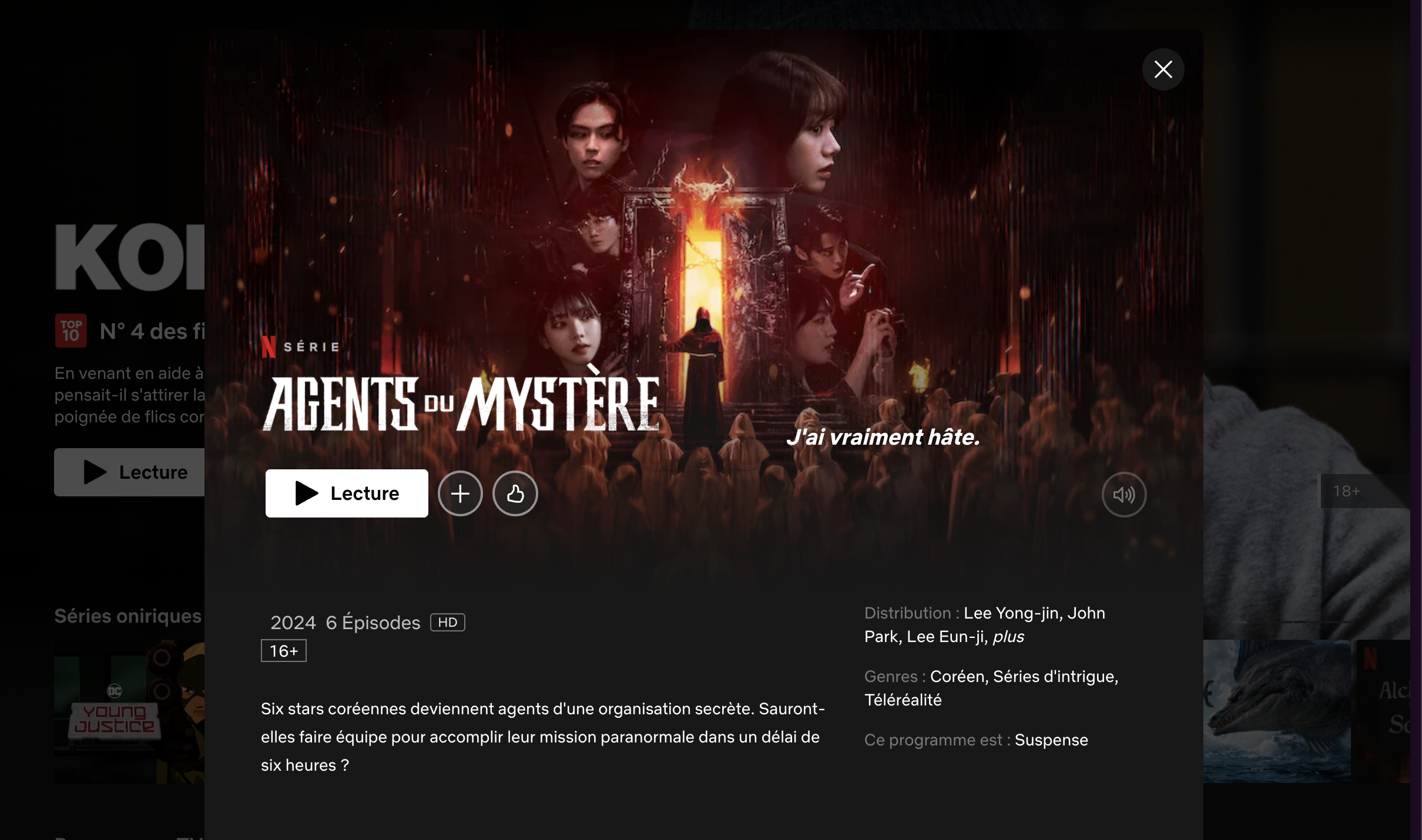 Agents of Mystery : la nouvelle série coréenne débarque sur Netflix