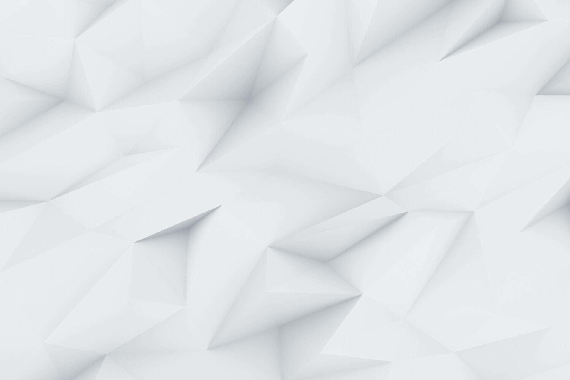 Fond abstrait géométrique blanc à facettes 3D