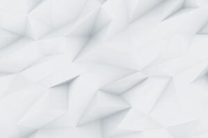 Fond abstrait g&eacute;om&eacute;trique blanc &agrave; facettes 3D