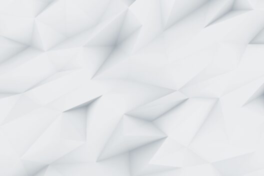 Fond abstrait géométrique blanc à facettes 3D