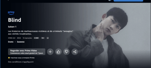 Blind : Le K-drama policier qui va vous rendre accro !