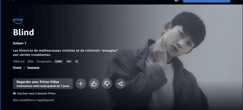Blind : Le K-drama policier qui va vous rendre accro !