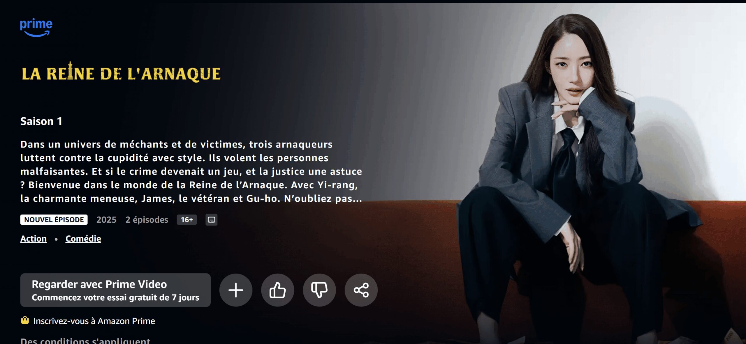 Confidence Queen : La nouvelle série coréenne sur Prime Vidéo que vous DEVEZ voir !