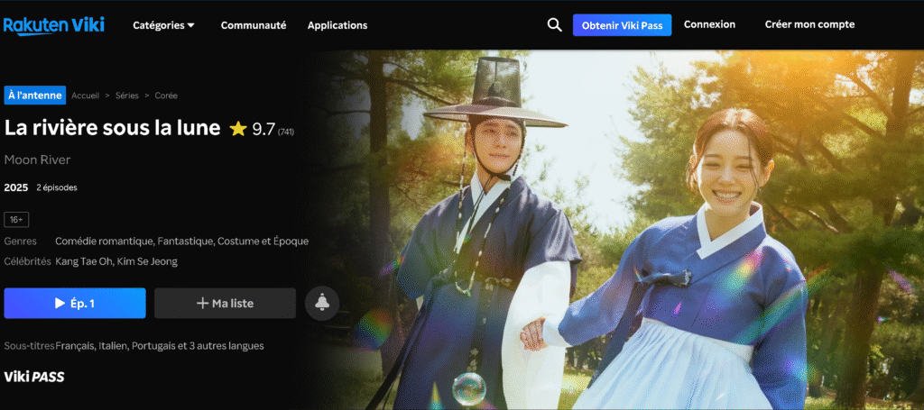 Moon River Disponible sur Viki