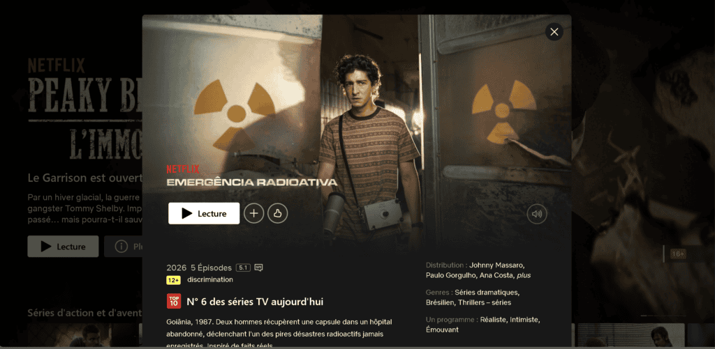Pourquoi Emergencia Radioativa Netflix est-elle comparée à Chernobyl ?
