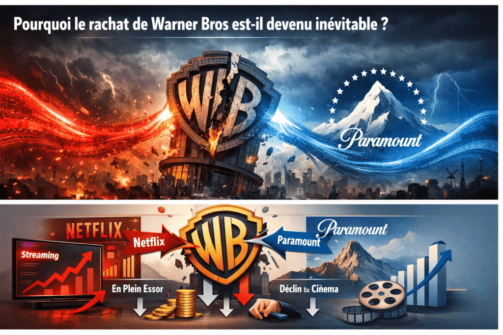Warner Bros à vendre : Le plan secret de Netflix pour racheter le géant e2a9132e e263 4efb 81e1 24bcc2c0ad38