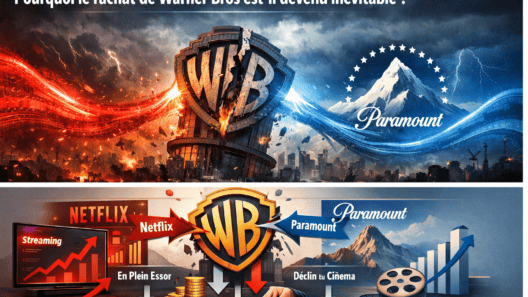Warner Bros à vendre : Le plan secret de Netflix pour racheter le géant