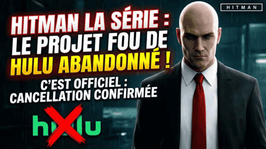 Affiche Hulu annonçant l'annulation de Hitman série