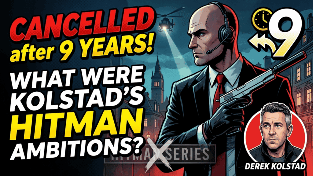 Affiche Hitman annulé après 9 ans, Derek Kolstad
