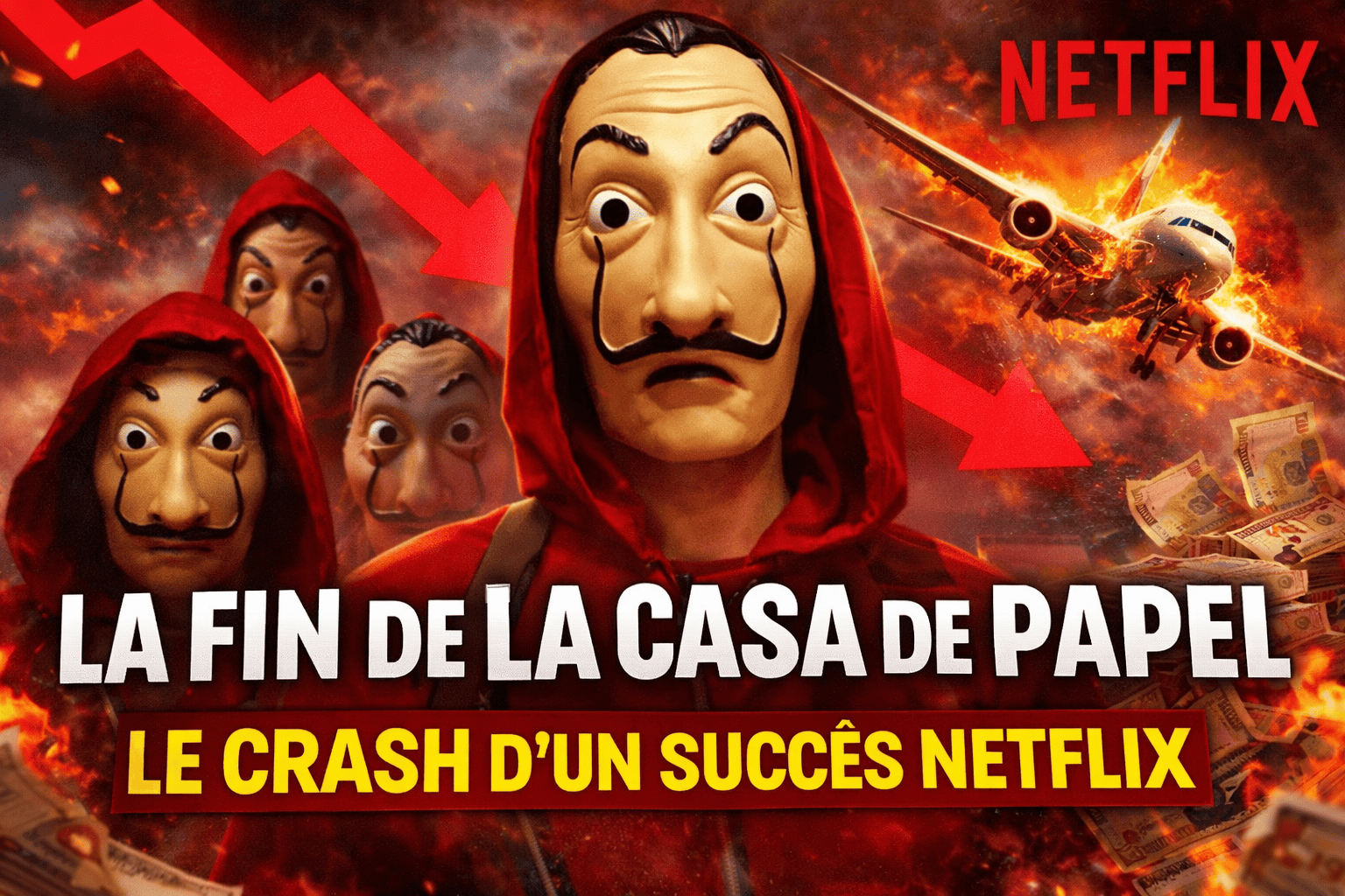 La fin de La Casa de Papel : Le crash d'un succès Netflix