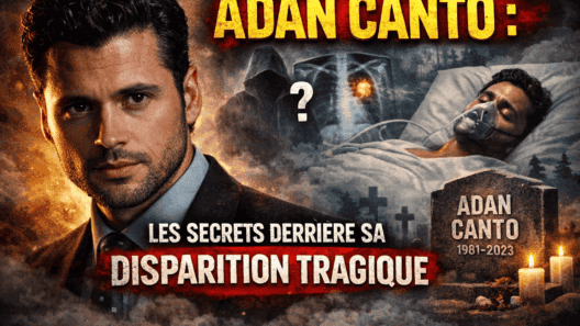 Adan Canto : Les secrets derrière sa disparition tragique