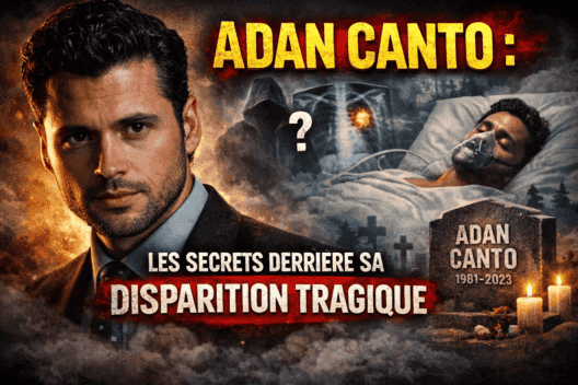 Adan Canto : Les secrets derrière sa disparition tragique