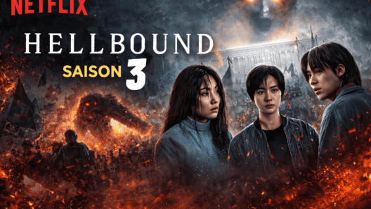 Affiche Hellbound saison 3, chaos et créature