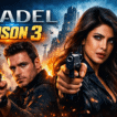 Affiche Citadel Saison 3 scène d'action explosive