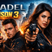 Affiche Citadel Saison 3 scène d'action explosive
