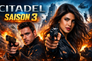 Affiche Citadel Saison 3 scène d'action explosive