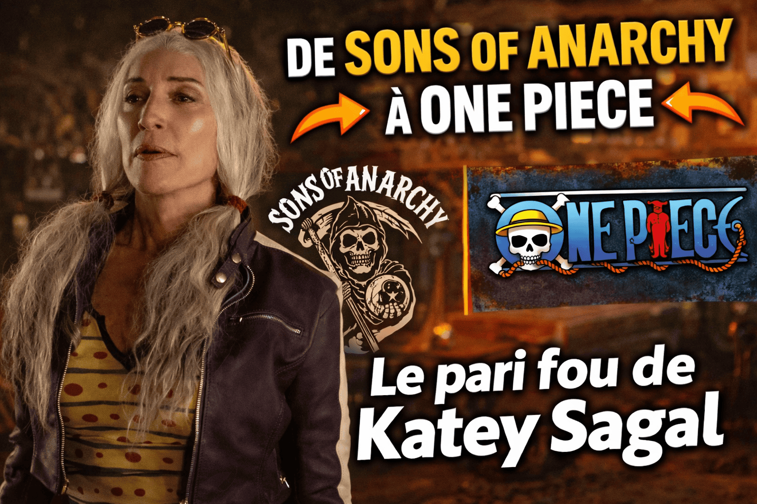 De Sons of Anarchy à One Piece : Le pari fou de Katey Sagal